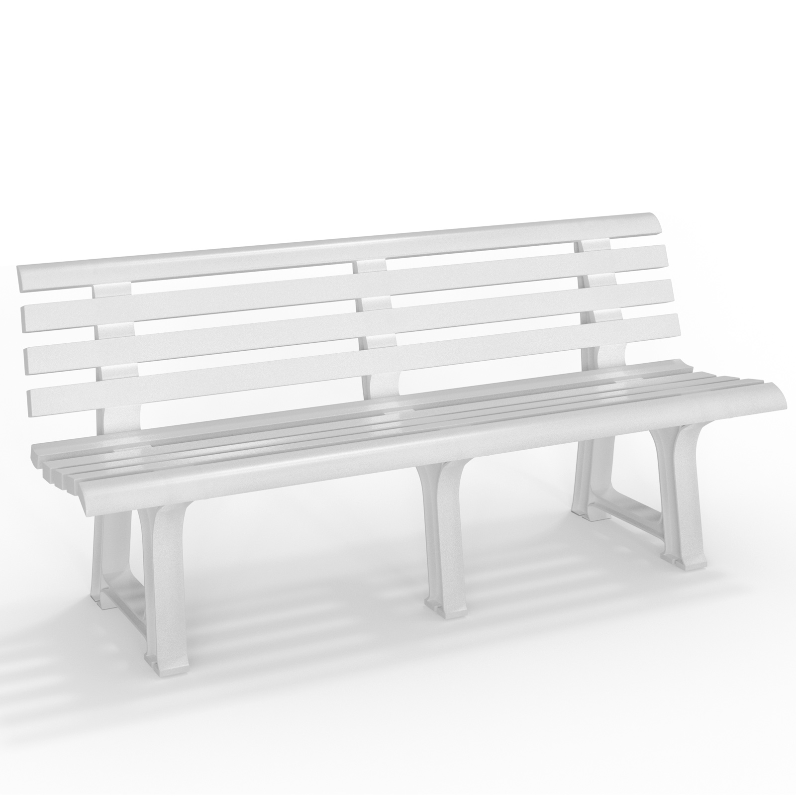 PROGARDEN Bank »Orchidea«, 3-Sitzer, 150 cm - weiss - Image 3