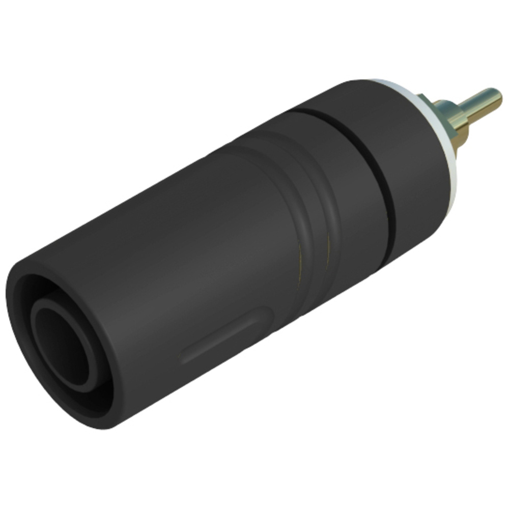 Hirschmann SAB 2630 S1.9 Au Sicherheits-Laborbuchse Buchse Einbau vertikal Stift-O 4 mm, Elektronikkabel + Stecker, Schwarz - Image 2