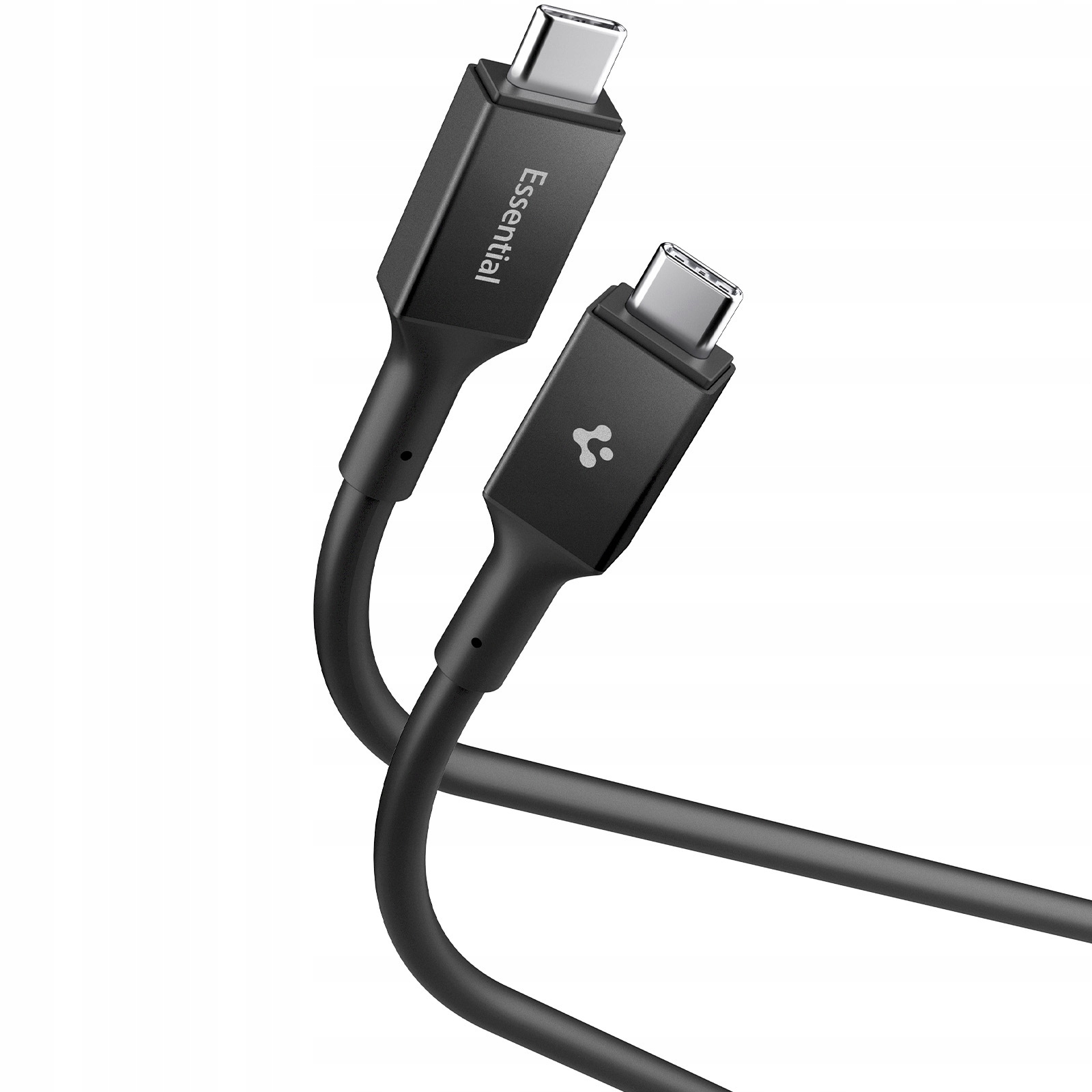 Spigen Schwarz Usb-C Daten- Und Ladekabel - Usb-C Eb10010cc, 100W, 1M, Aca09459 - Bild 4