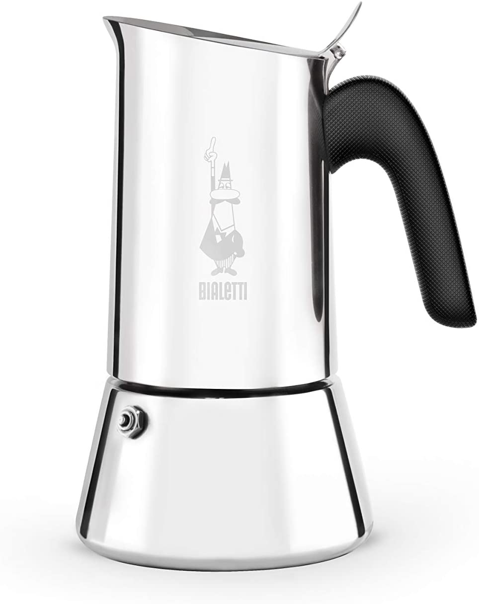 Bialetti Venus Espressokocher 4 Tassen Edelstahl Induktionsgeeignet Silber - Image 11