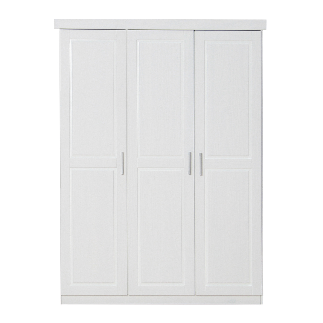 Magnus Kleiderschrank 3-trg. Breite 140 Cm, Höhe 190 Cm Weiß.