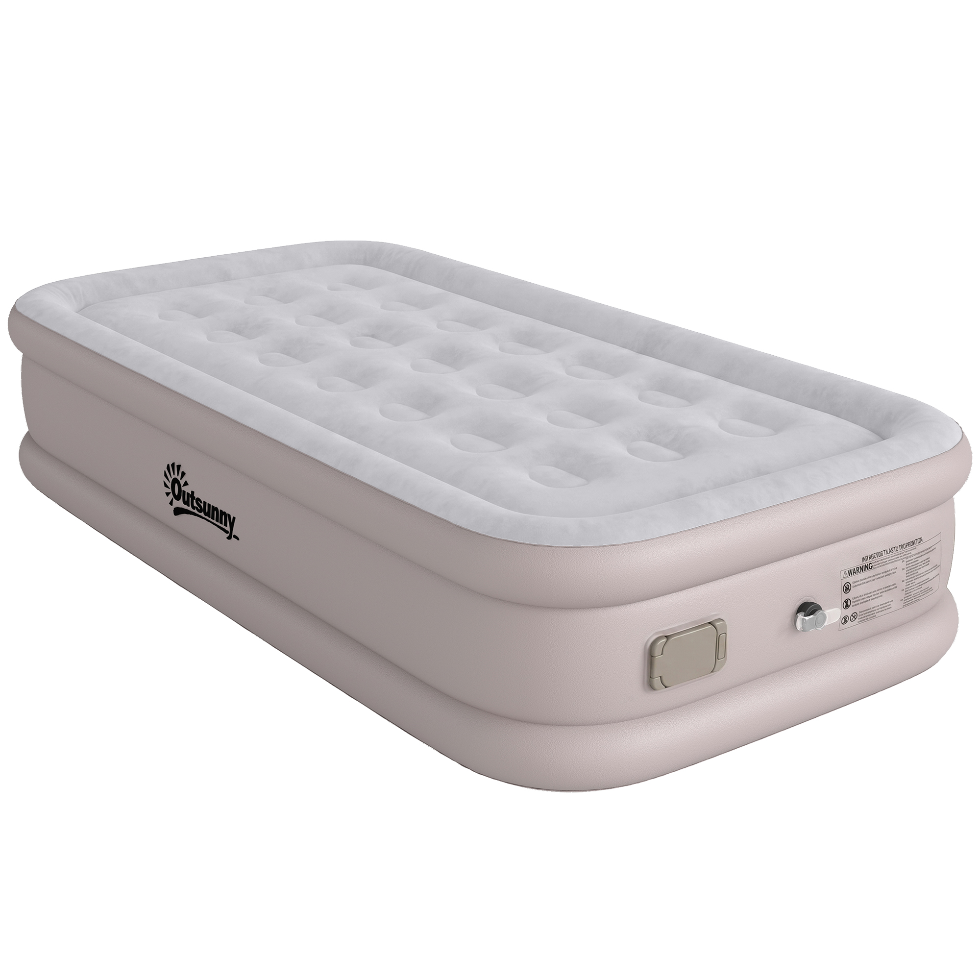 Outsunny – Matelas Gonflable Électrique 190x97x39cm – Imperméable