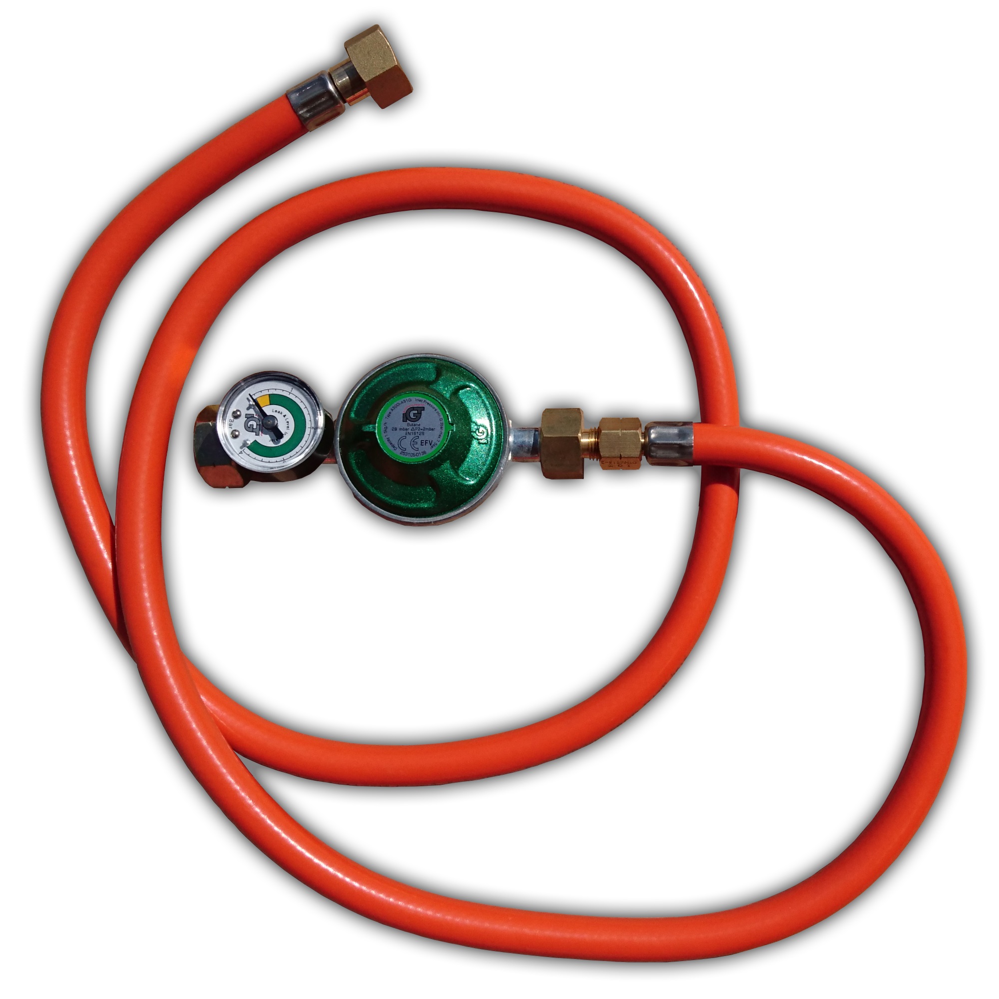 Ttulpe Pressure Regulator / Hose Set 30 Mbar With Gauge