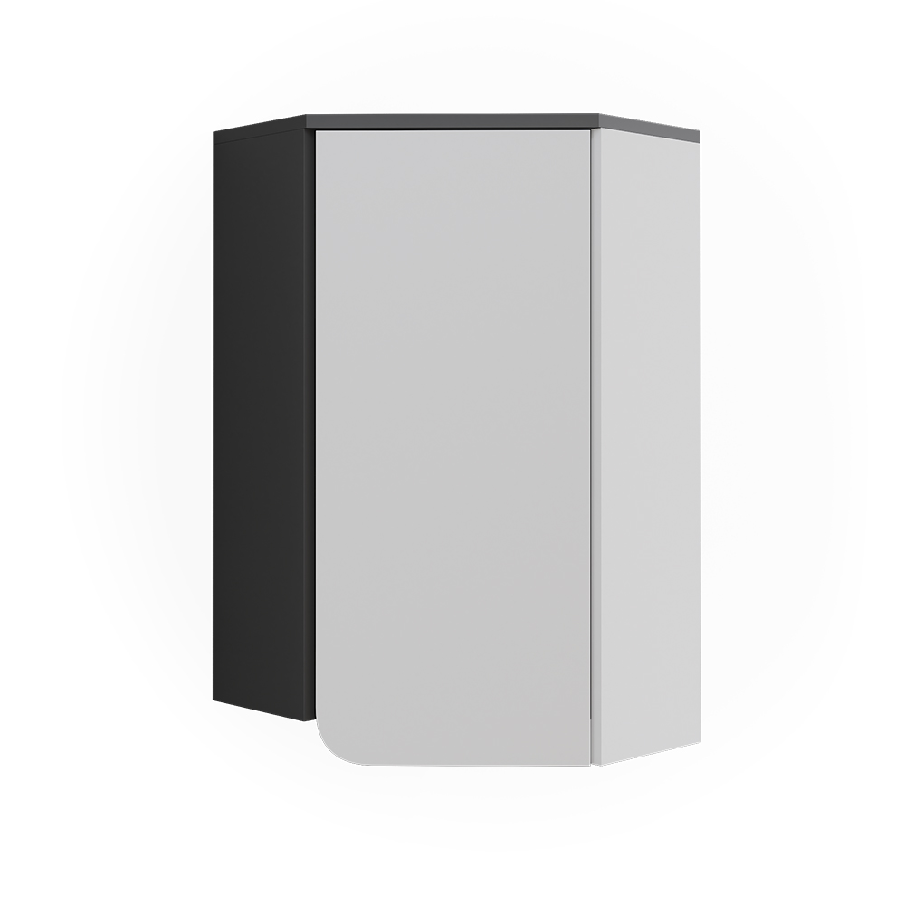 Vicco - Armoire Suspendue D'Angle Karen