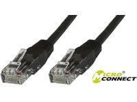 Microconnect Schwarz V-Utp603svp 3 M Cat6 U/Utp (Utp) Netzwerk-Kabel Netzwerk-Kabel (3 M, Cat6, Rj-45, Rj-45, U/Utp (Utp), Männlich/Männlich)