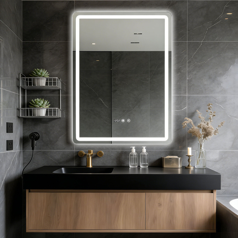 Wilitto - Miroir Lumineux De Salle De Bain - 60×80cm