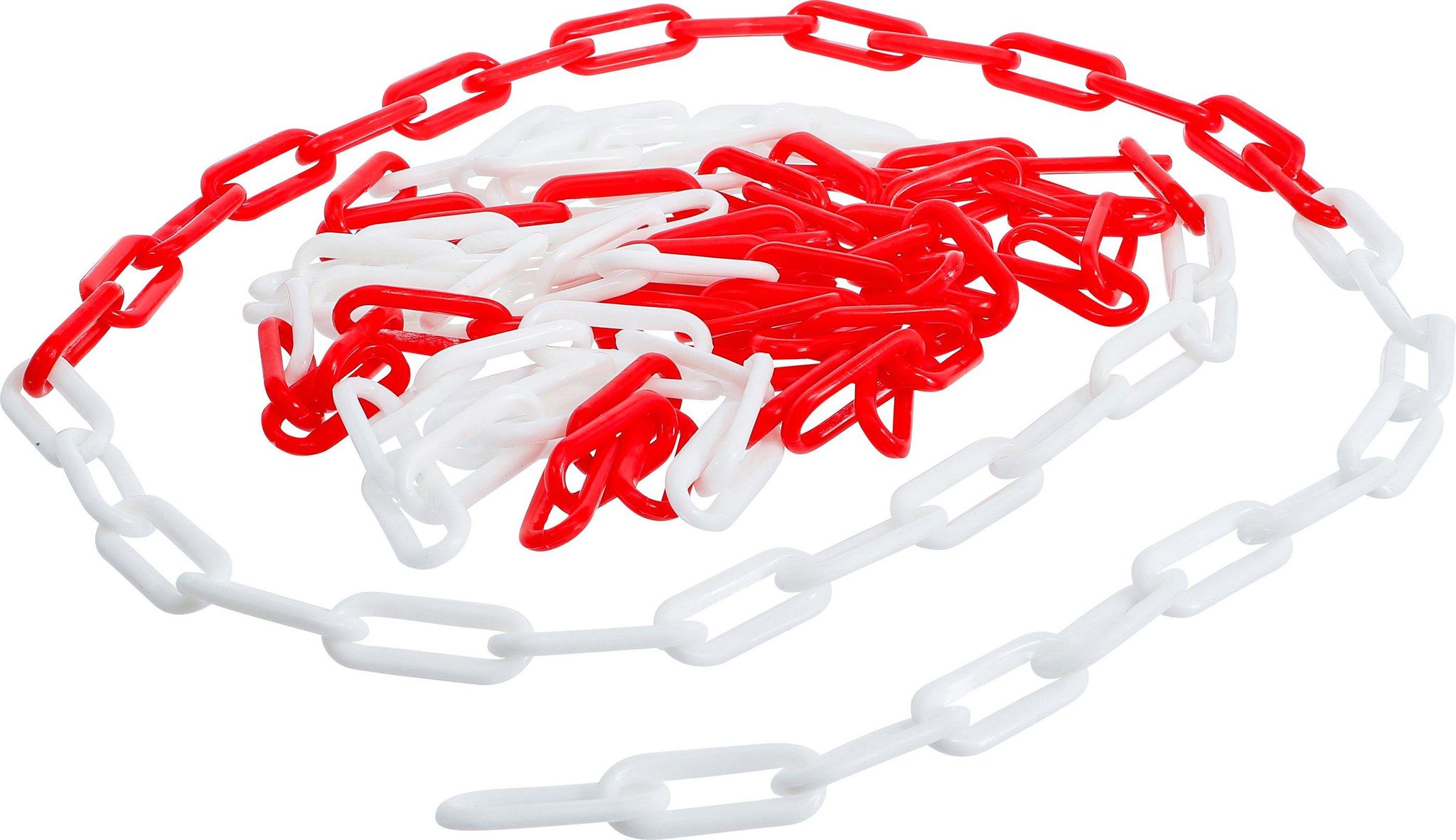 Bgs Rot/Weiss Kette, Absperrkette - Kunststoff 5 M (5 M) - Image 3