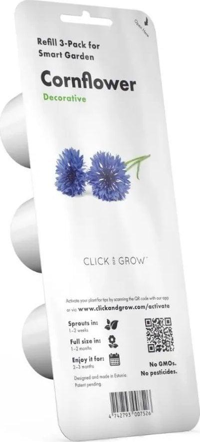 Click And Grow , Samen, Kornblume (Blumensamen, Gemüsesamen, Kräutersamen, Pflanzensamen, Rasensamen, Samenbomben) - Bild 3