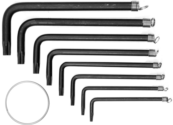 Yato Schwarz Vorel Torx 8-Teilig T10-T40