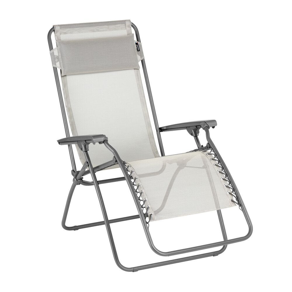 Fauteuil Relax Transat Jardin - Chaise Longue Zéro Gravité - Rt 2