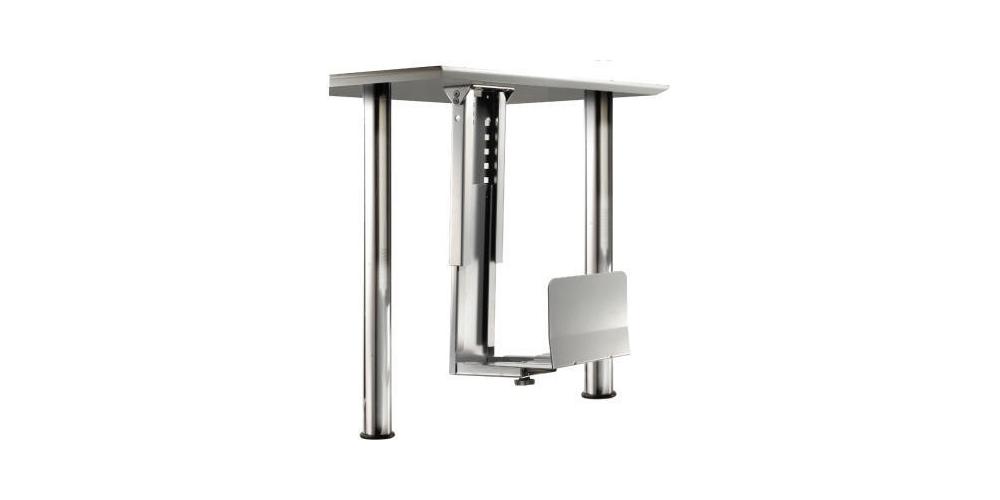 ROLINE PC-Halter silber, Tischmontierte CPU-Halterung, 30 kg, Silber, Stahl - Bild 3