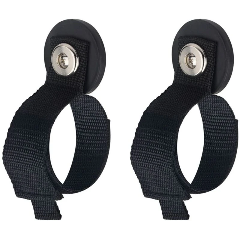 Crochet magnétique robuste anti-rayures pour atelier et garage, nylon et métal, lot de 2