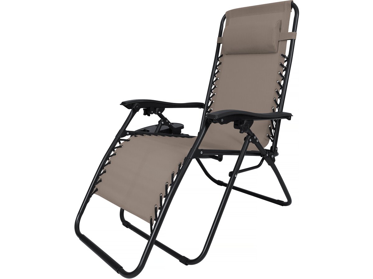 Habitat Et Jardin – Fauteuil De Jardin Relax Zéro Gravité Inclinable