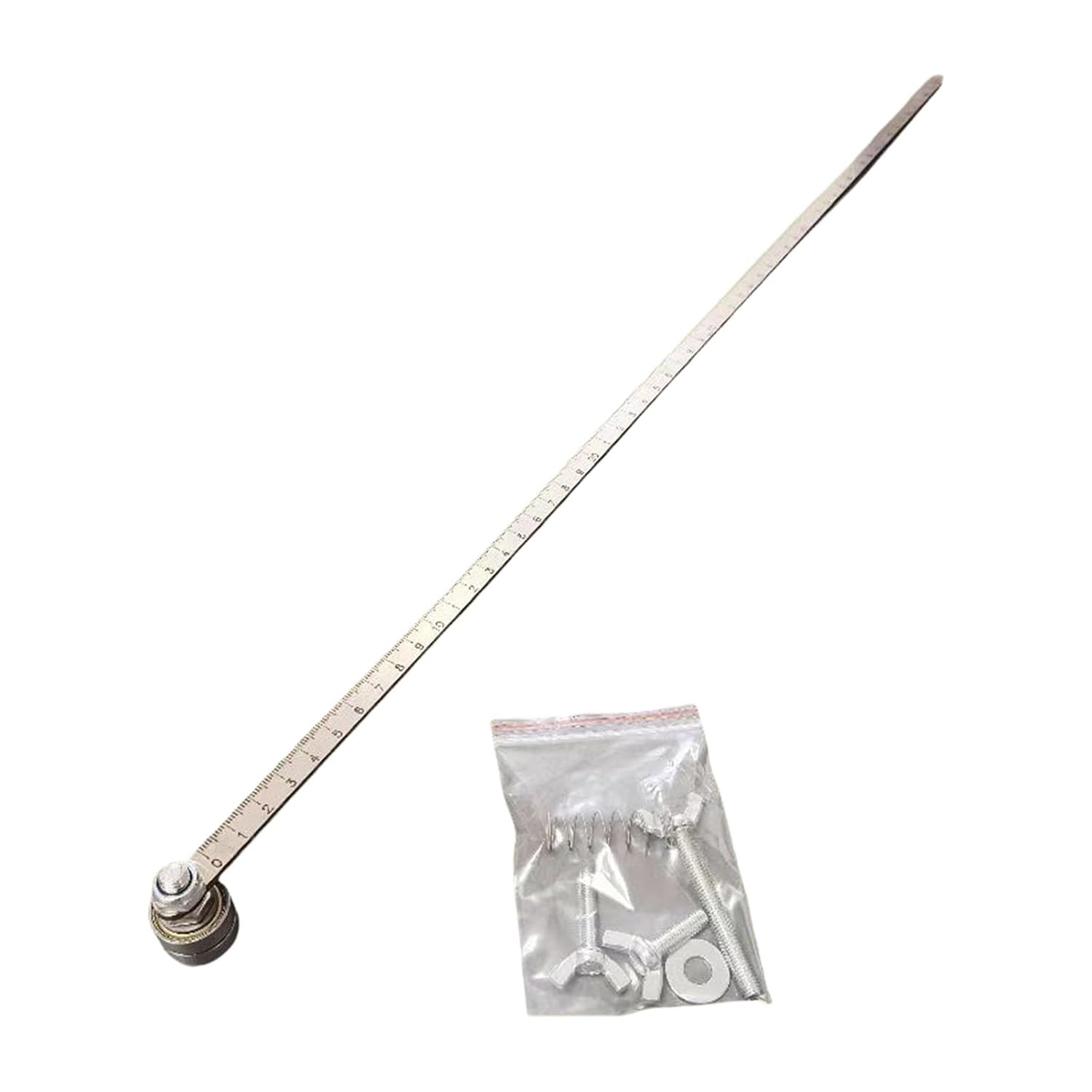 Guide de coupe pour scie circulaire en acier inoxydable 2 mm, rails de guidage gradués avec mâchoire de positionnement à un ou deux roulements, PUNNYB