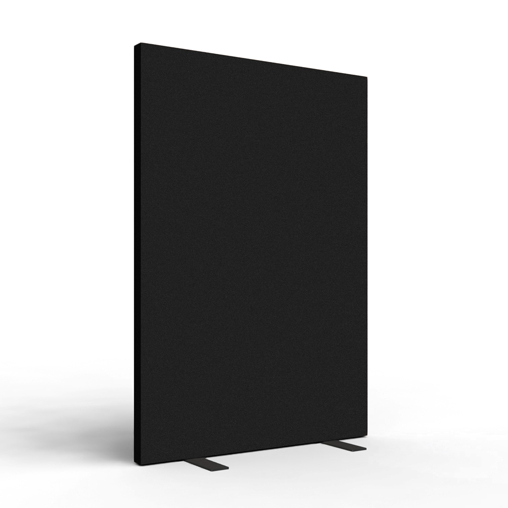 Vivol Spacio Akustik Trennwand 120x160 Cm - Mit Standfüßen - Schwarz
