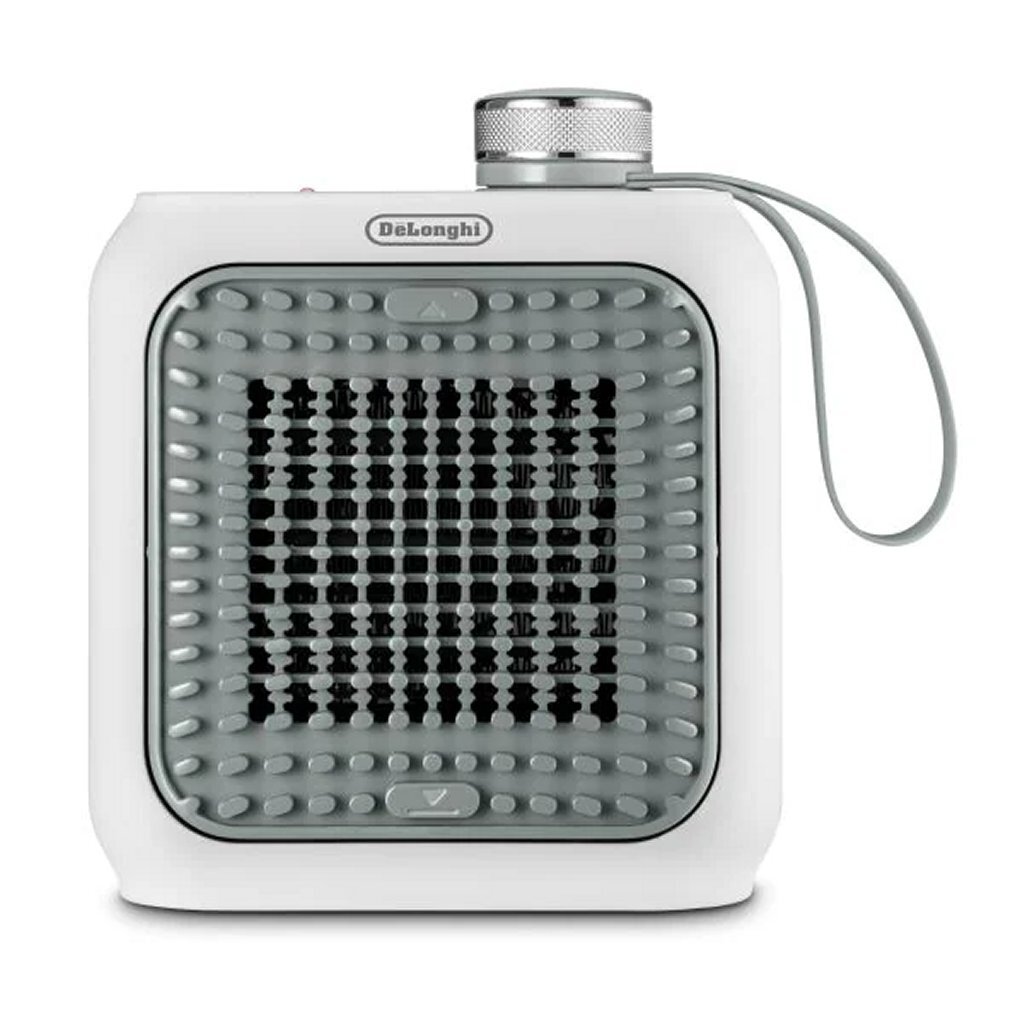 De'Longhi Capsule Desk - Keramik-Heizlüfter, Kompakter Tischheizlüfter, Sofortige Wärme, Leise, Automatische Abschaltung bei Umkippen, 360 W, Salbeigrün (HFX10B03.GR) - Bild 2