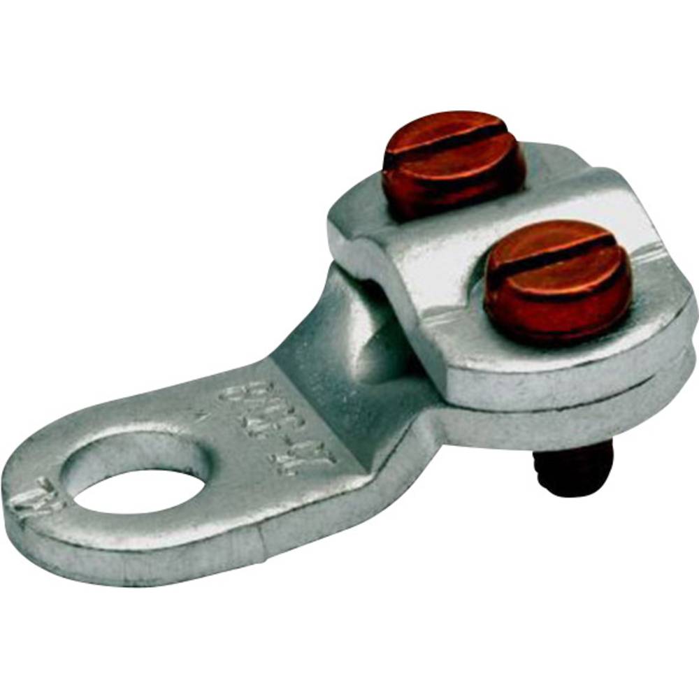 Klauke 573r6 Capocorda Ad Anello 2 Viti Sezione Max=16 Mm² Ø Foro=6.5 Mm Non Isolato Metallo 1 Pz.