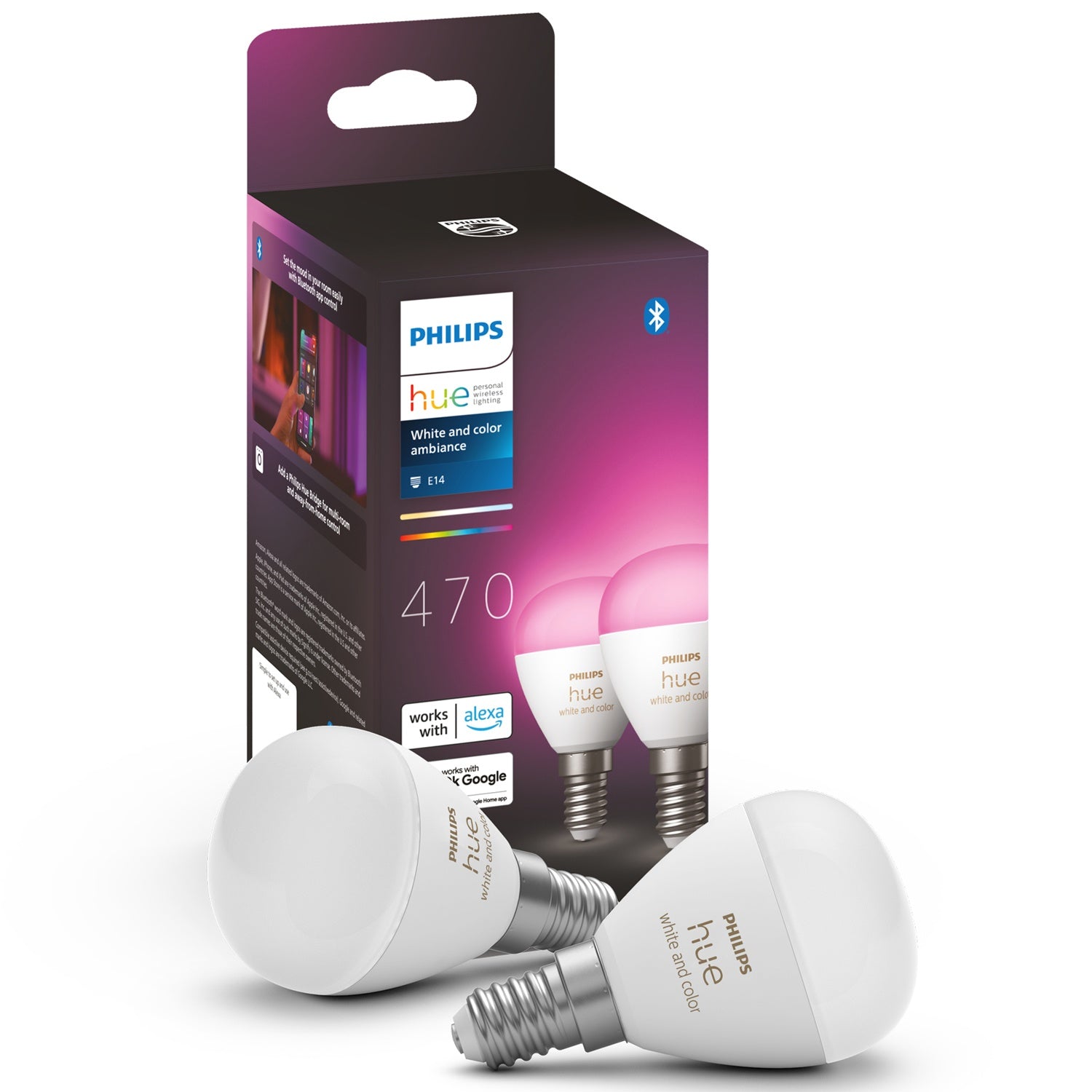 Philips Hue White & Color Ambiance E14 Luster • 4Er Pack F Kv01-1Nt_2er - Image 8