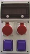 Scame 632.3122 Robuste Tragbare Elektroverteilung Ip44 8585022700937