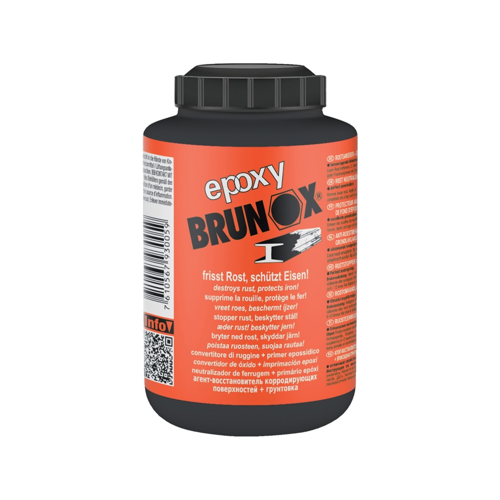 BRUNOX EPOXY 0.25 L Rostumwandler Grundierung Rostschutz Auto Pinselflasche - Bild 9