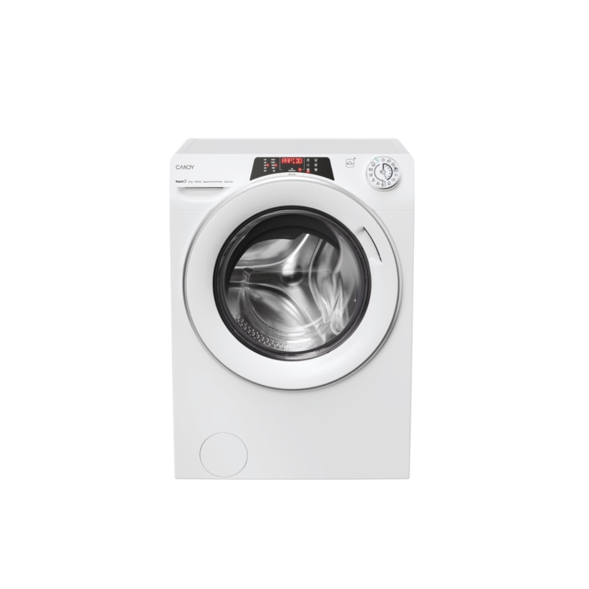 Weiß 12 Kg Frontlader-Waschmaschine, 1400 U/Min, - Candy - Ro14126dwmst-S - Bild 3