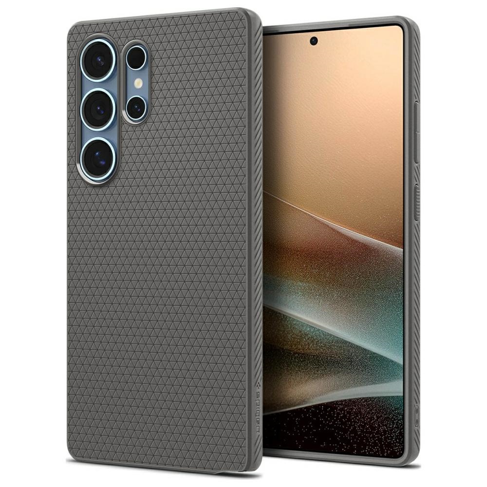 Spigen Samsung Galaxy S25 Ultra Liquid Air Hülle Grau