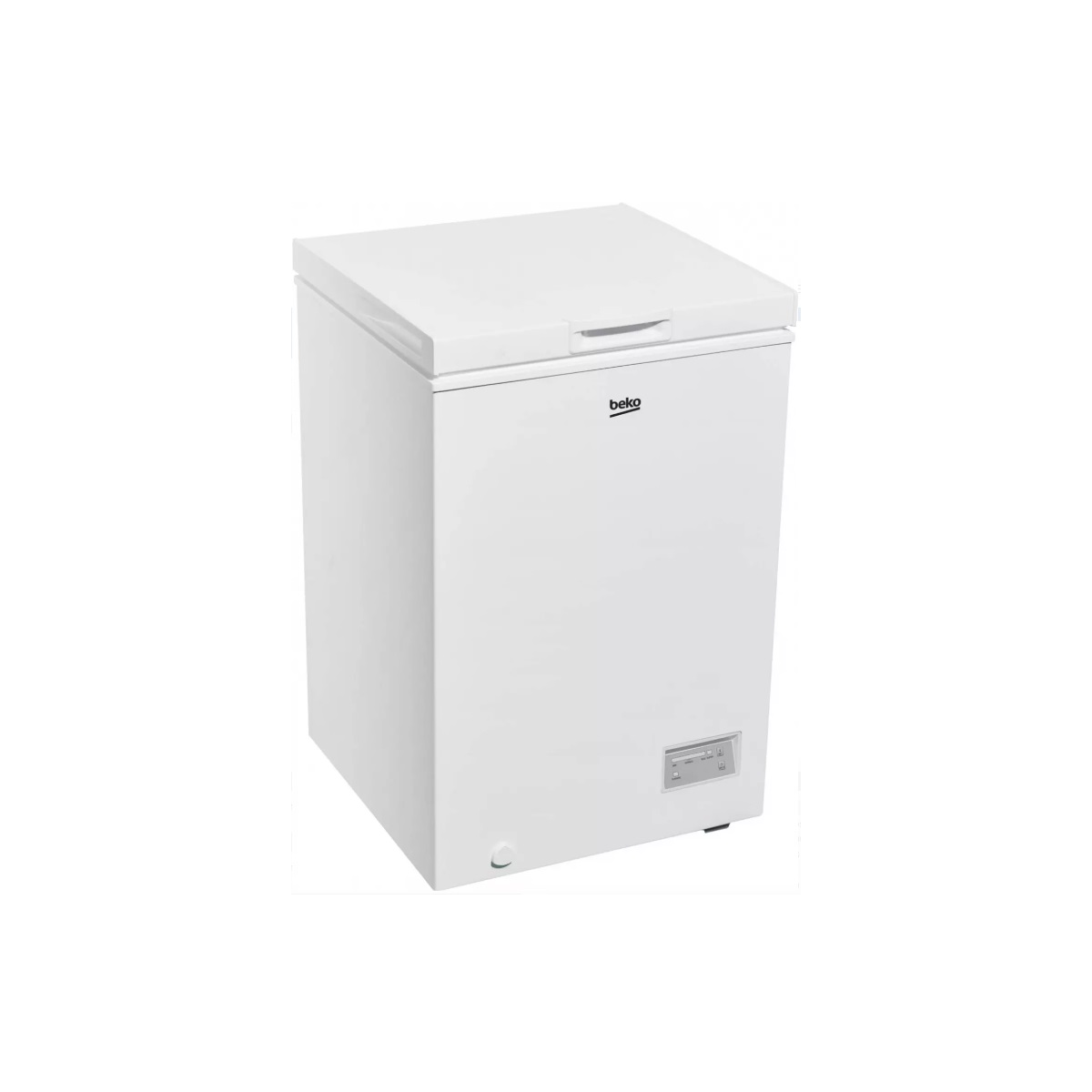 Beko Cf100ewn Gefriertruhe, 100 L, 54,5 Cm, Energieklasse E | 4-Sterne-Gefrierfach, Statisches Kühlsystem, Elektronisches Display, 1 Gefrierkorb, Transportrollen, 40 Db - Bild 5