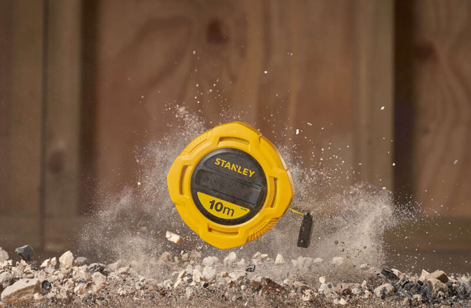 STANLEY 0-34-295 Maßband 10 m Glasfaser, Fiberglas