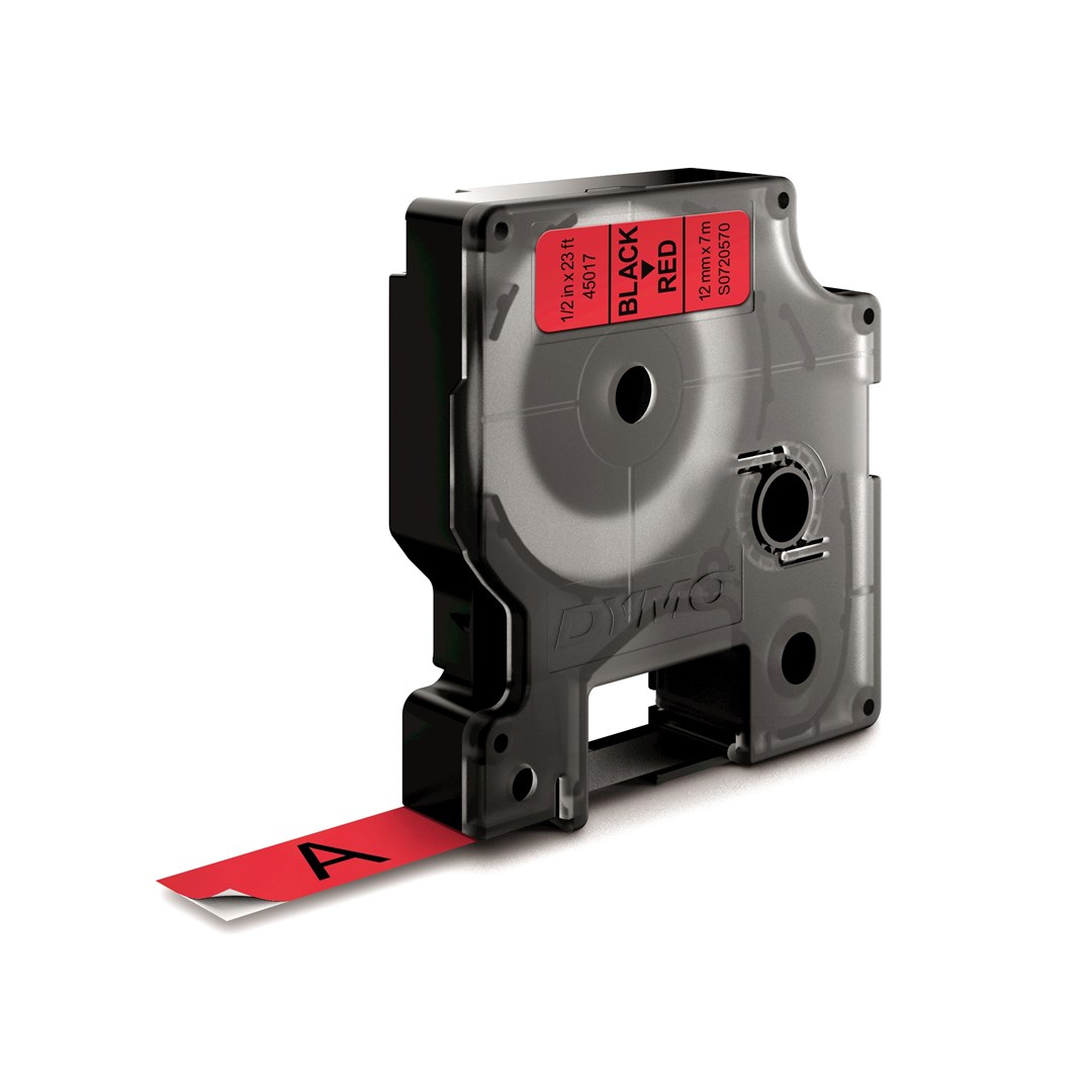 Dymo Schwarz/Rot Original 45017 / S0720570 Directlabel-Etiketten - Image 13