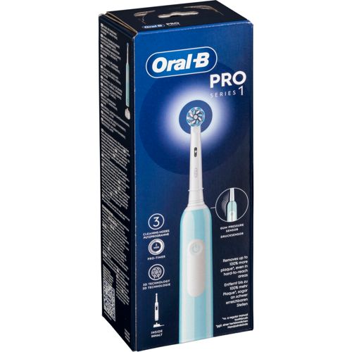 Oral-B Braun Oszillierende Zahnbürste Pro 1 Sensitive Clean 3 Modi 1 Bürstenkopf Drucksensor Timer - Image 8