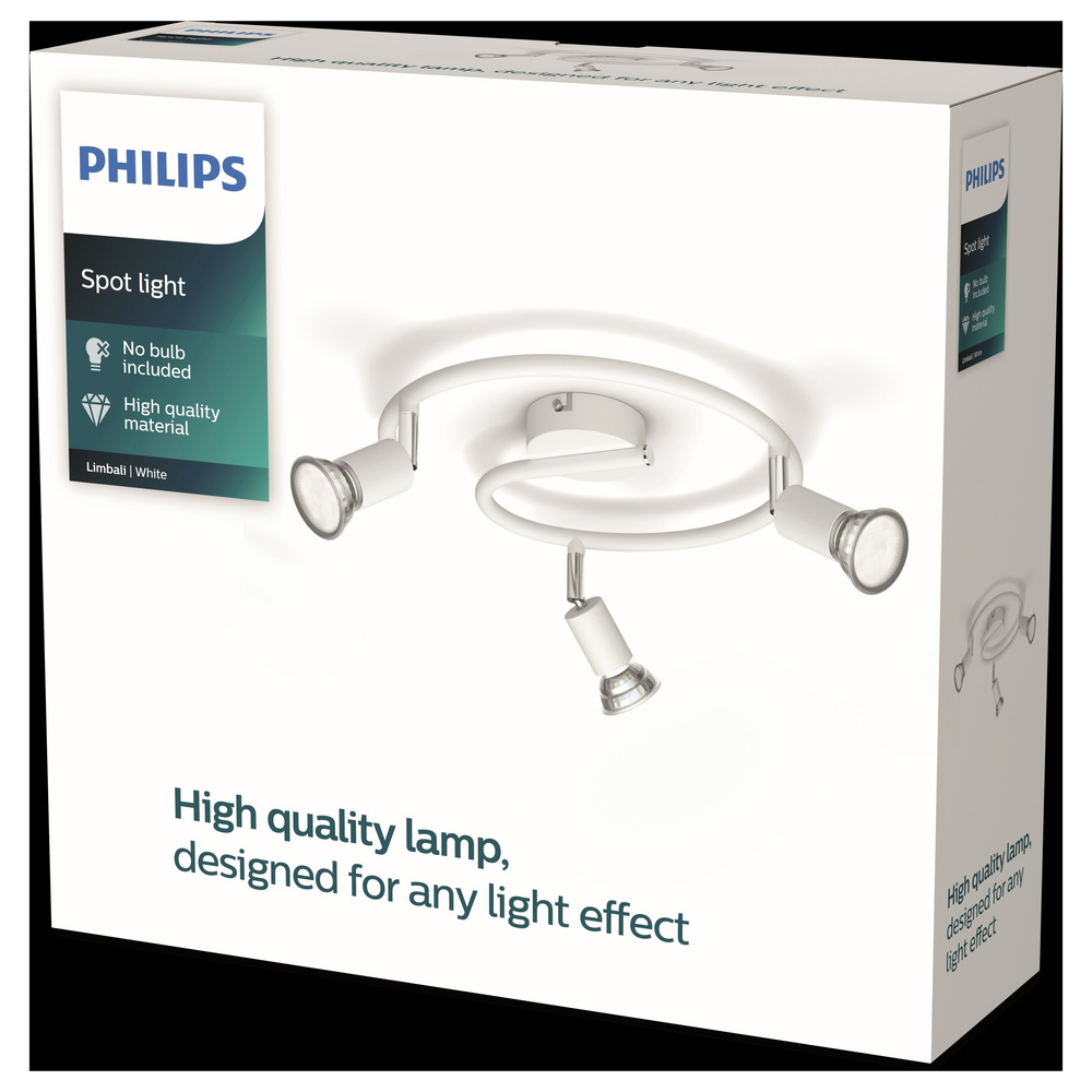 Philips Weiss Deckenstrahler, Limbali (Gu10) - Bild 4