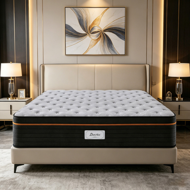 Matelas 140x190 Très Épais 30 Cm - Dannasi - 2 Personnes - Mousse À