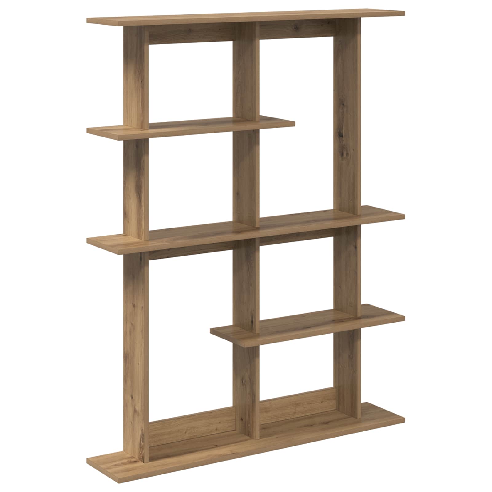 Vidaxl Wall Shelf Artisan Oak 102 X 20 X 130 Cm Engineered Wood 8721451567790