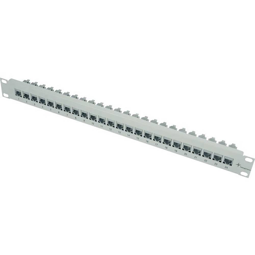 Telegärtner 100007007 Network patch panel 24 ports 1U CAT6A Grey-white