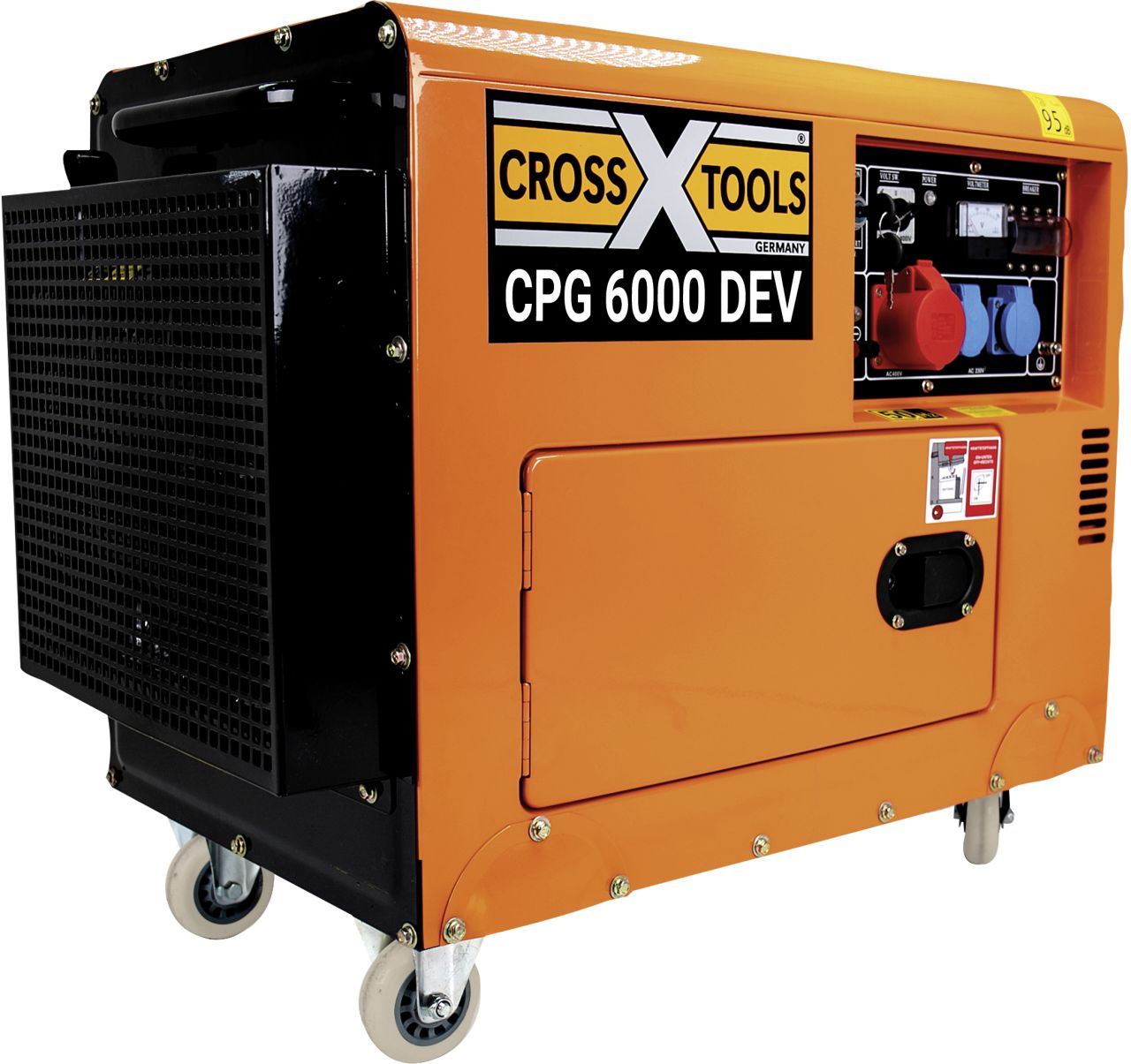 Cross Tools Diesel-Stromerzeuger CPG6000DEV 6300 W - Image 2