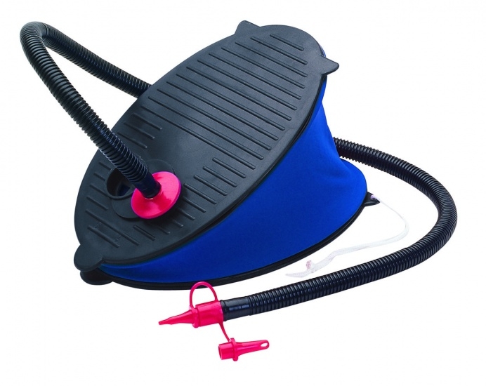 Intex Schwarz/Blau 69611 Fußpumpe