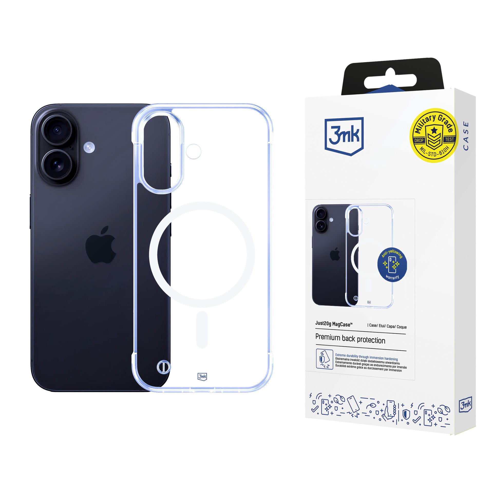 Oem Transparent Apple Iphone 16 - 3Mk Just20g Magcase