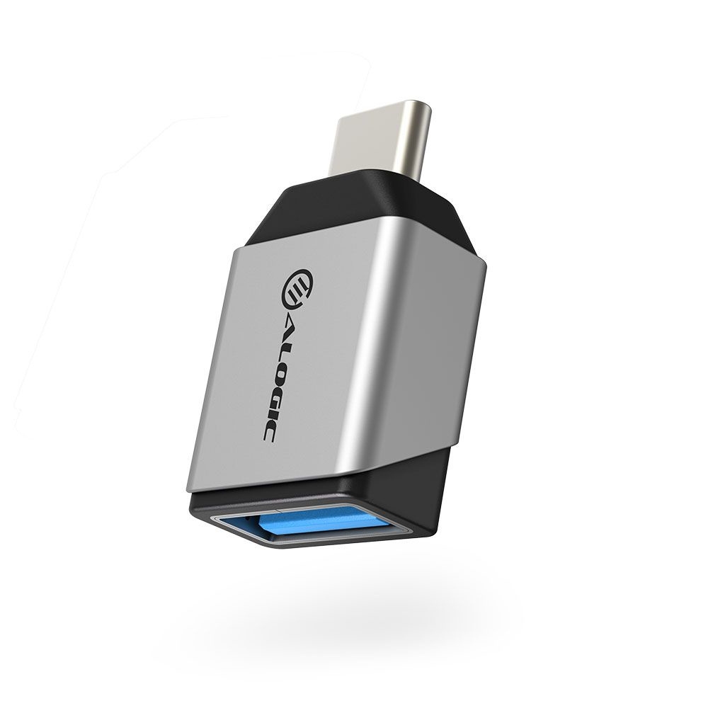 Alogic Ultra-Mini-Usb-C Auf Usb-A Adapter Größe 5 Grau - Image 5