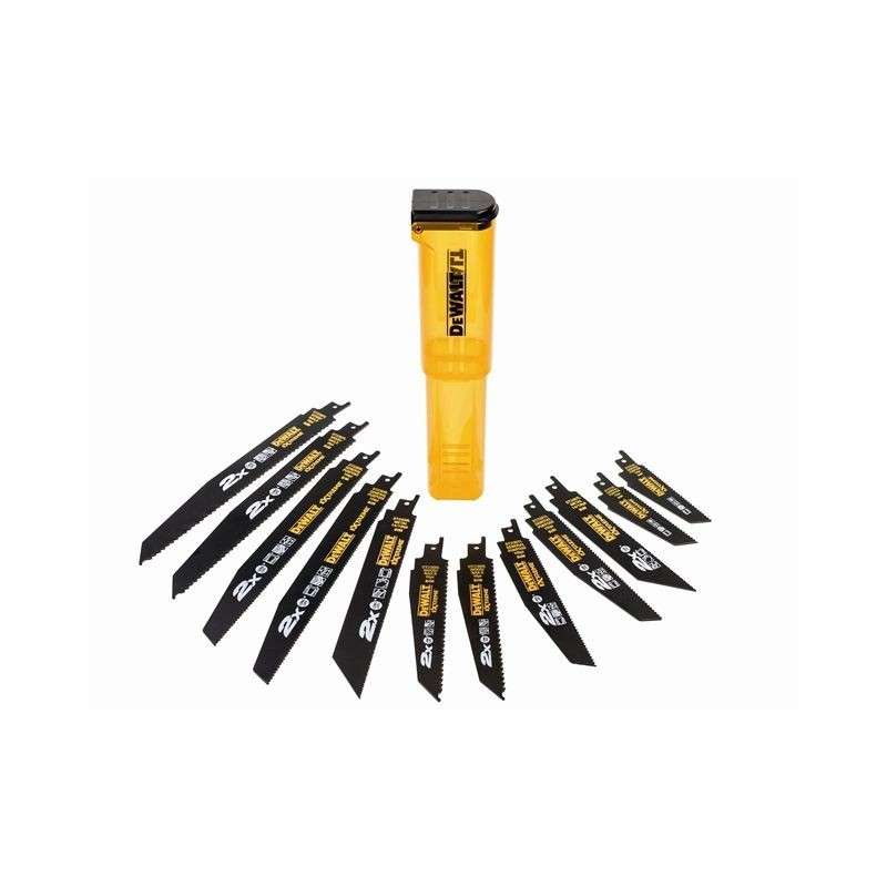 Assortiment DT2441L-QZ · 12 lames de scie sabre — photo de l’offre ManoMano