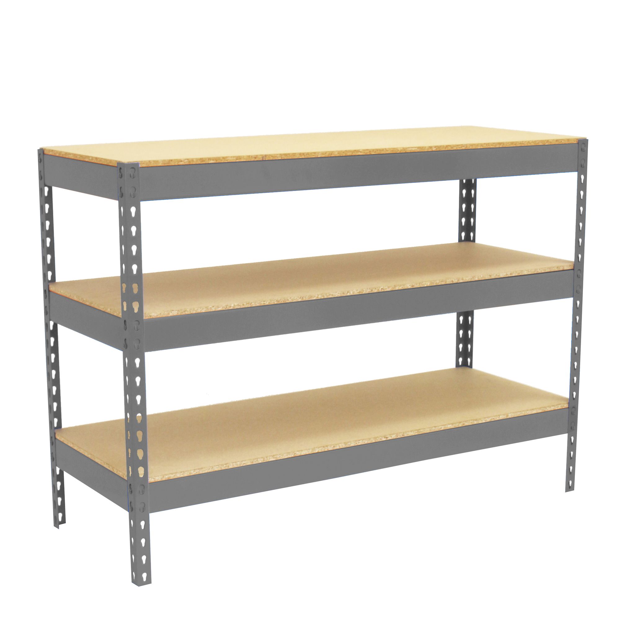 Simonrack Grau Basic 3 Tisch Und Holz 121 Cm