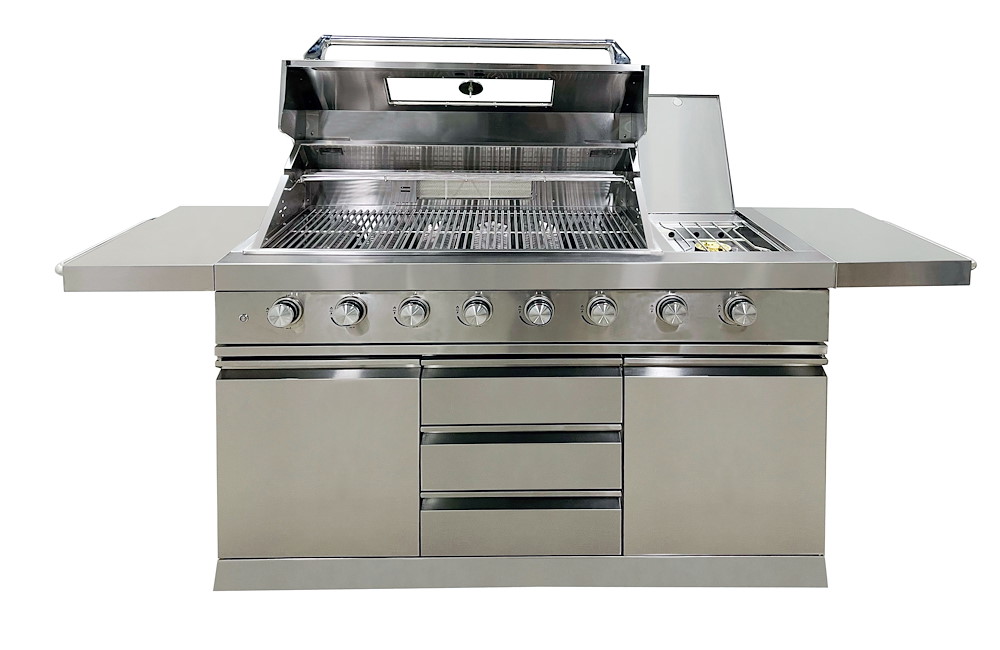 Buschbeck Edelstahlfarben Gasgrill "Outdoorküche Bristol" von Baur - Image 5
