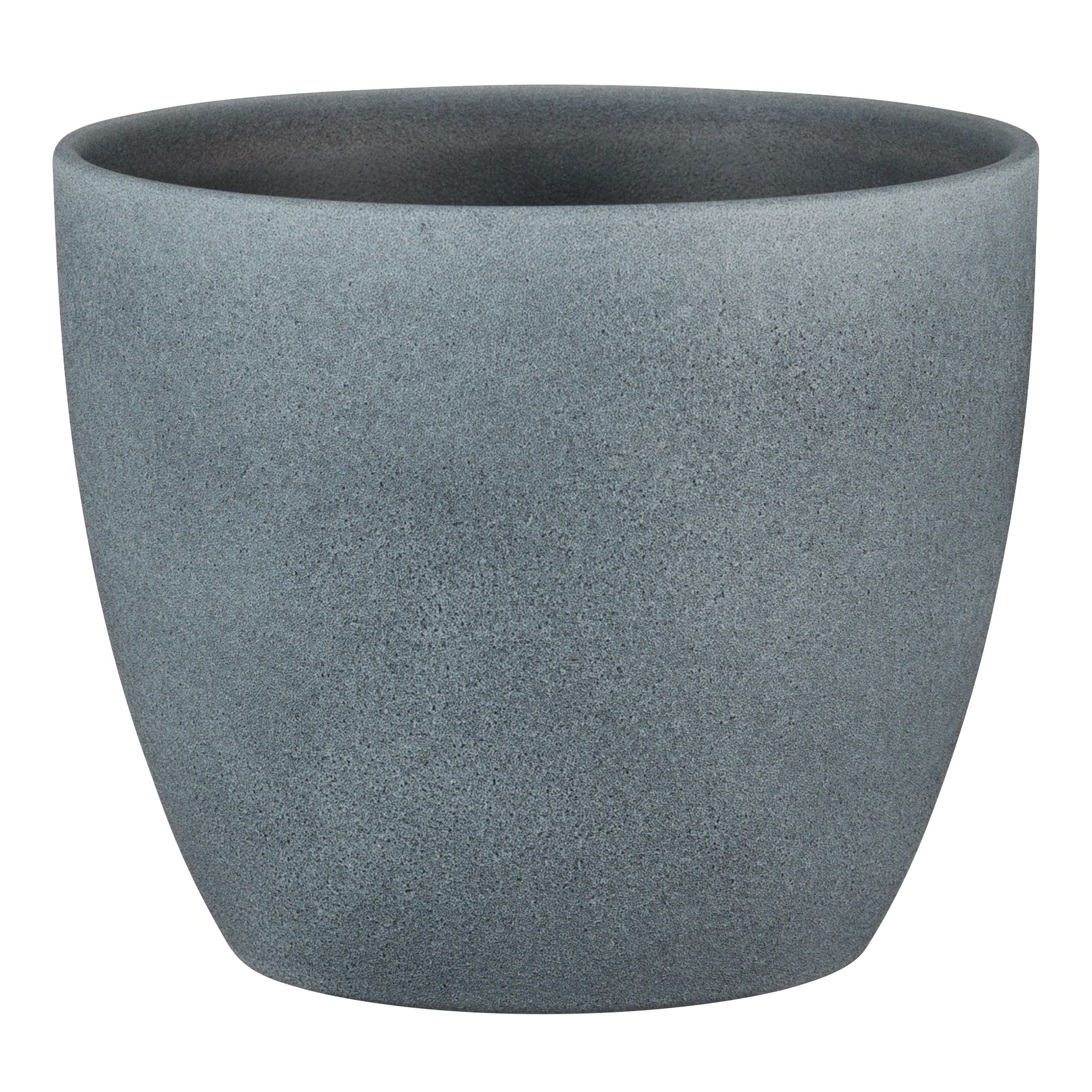 SCHEURICH Übertopf »STONE«, Breite: 25 cm, grau, Keramik - Image 4