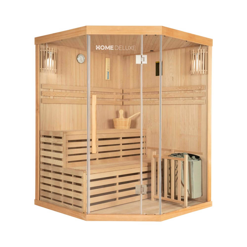 Norma   Traditionelle Sauna SKYLINE XL 150 x 150 cm,  Saunen und Wärmekabinen von Home Deluxe - Image 3