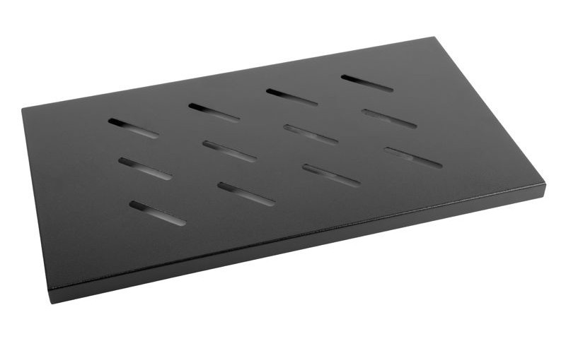 Lanberg AK-1002-B, Regalboden, Schwarz, 120 kg, 1U, 48,3 cm (19 Zoll), 465 mm - Image 7