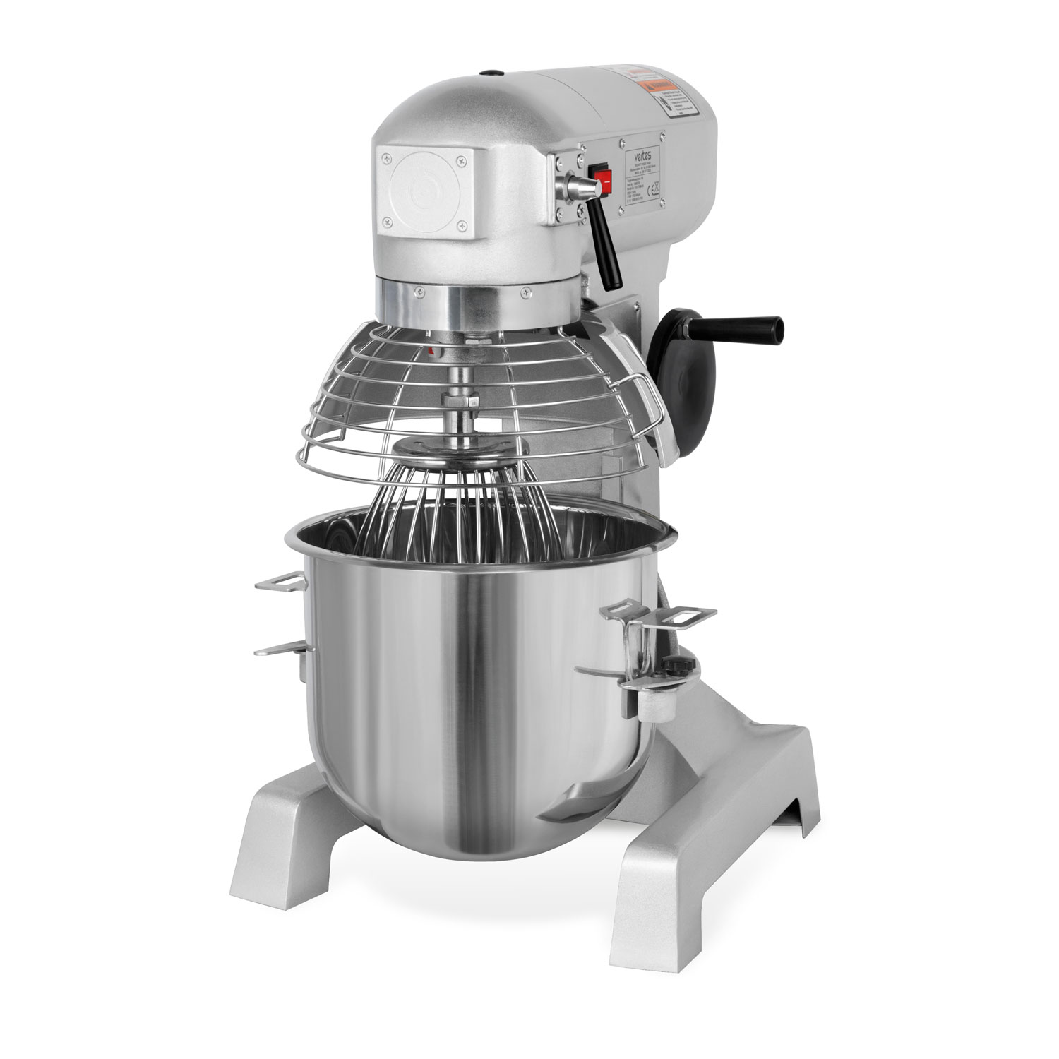 Impastatrice Planetaria Professionale 20l Robot Da Cucina Inox 3 Velocità – Vertes
