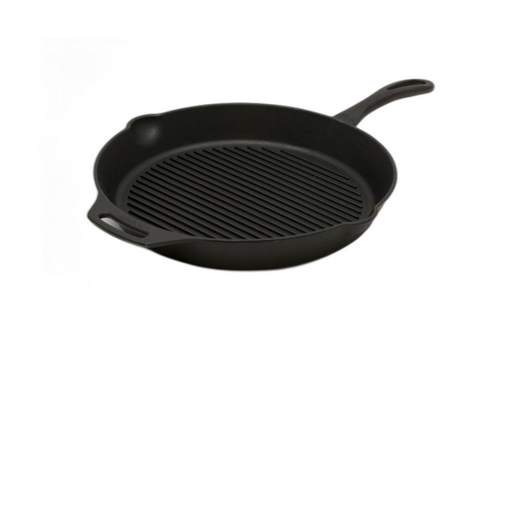 Petromax Mehrfarbig Grill-Feuerpfanne Gp35 Mit Pfannenstiel Gusseisen Pfanne 3,5 Liter 35 Cm