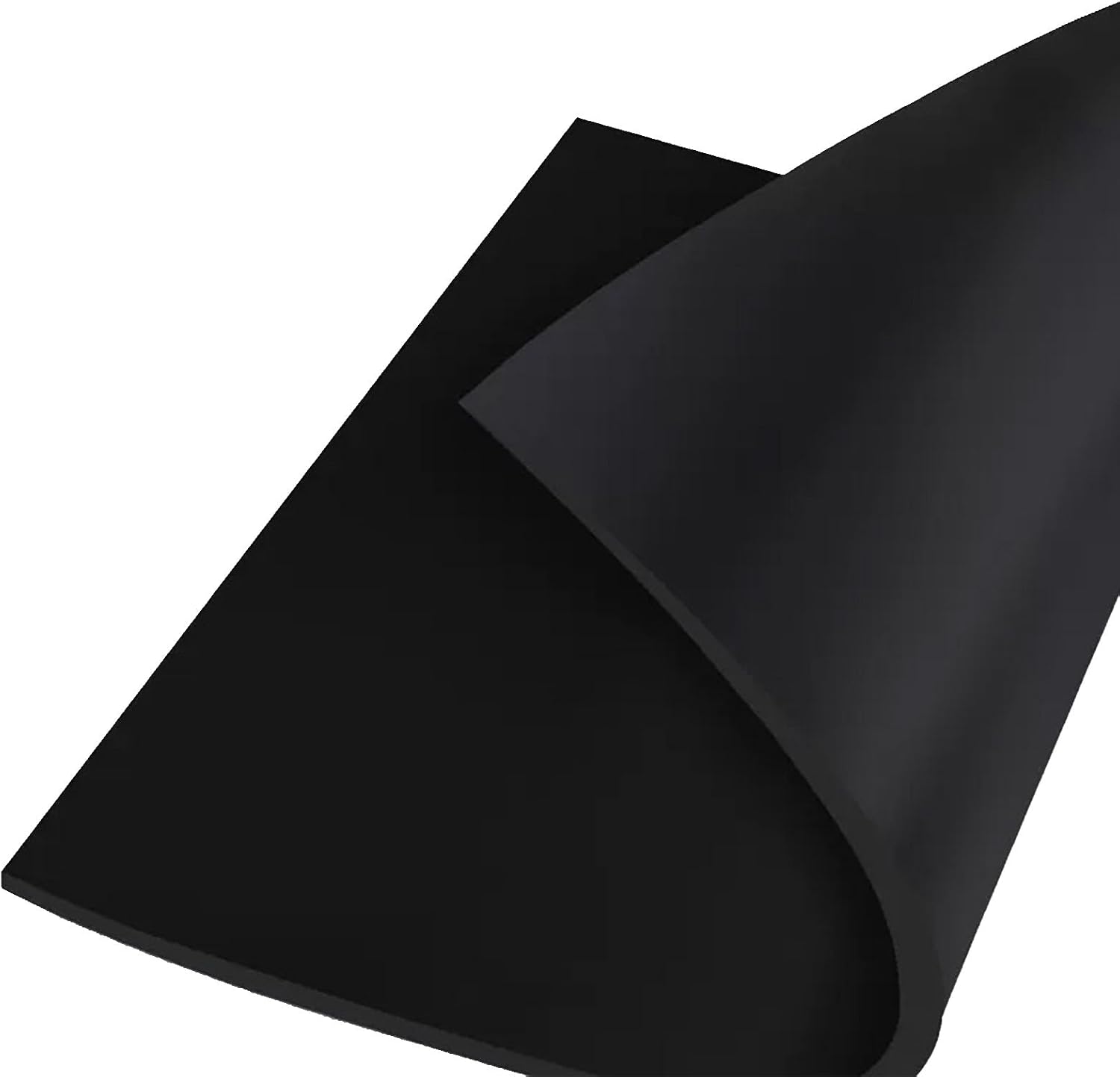 Patin anti-vibration en caoutchouc noir, amortisseur de chocs et vibrations