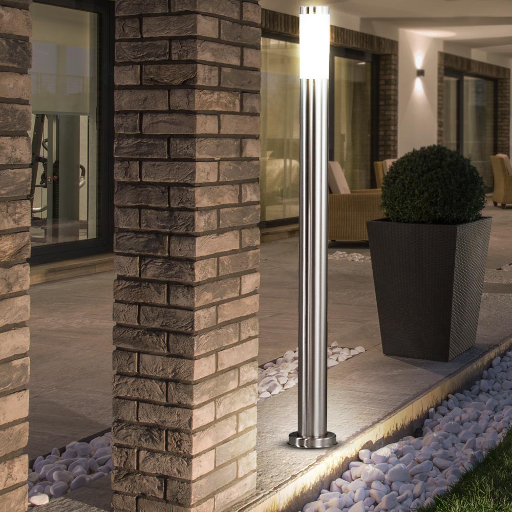 Lampadaire Éclairage Extérieur Lampe De Jardin Colonne Lumineuse Led