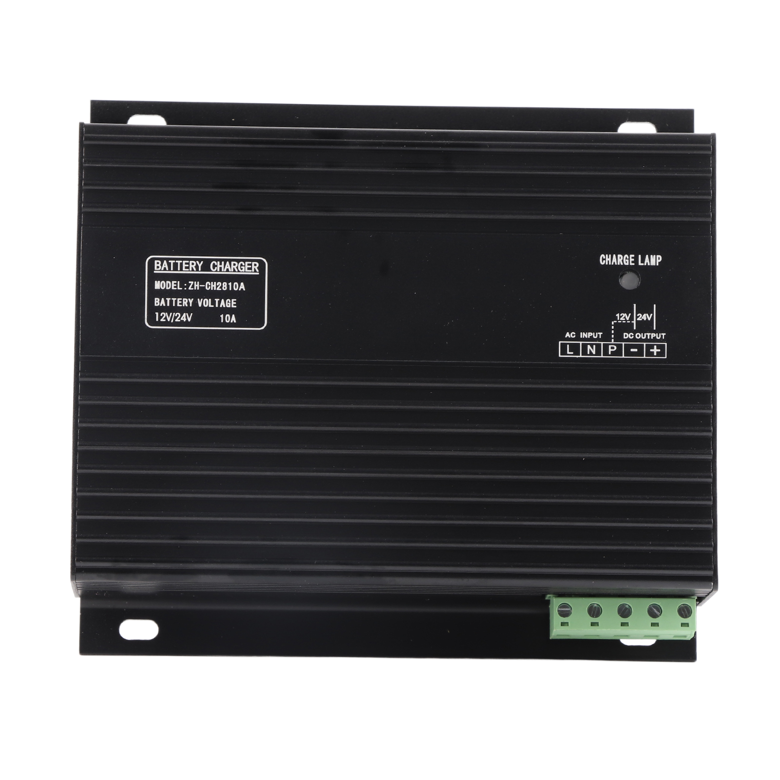 Chargeur de batterie pour groupe électrogène 12V/24V automatique, alliage d'aluminium, protection surcharge et inversion de polarité