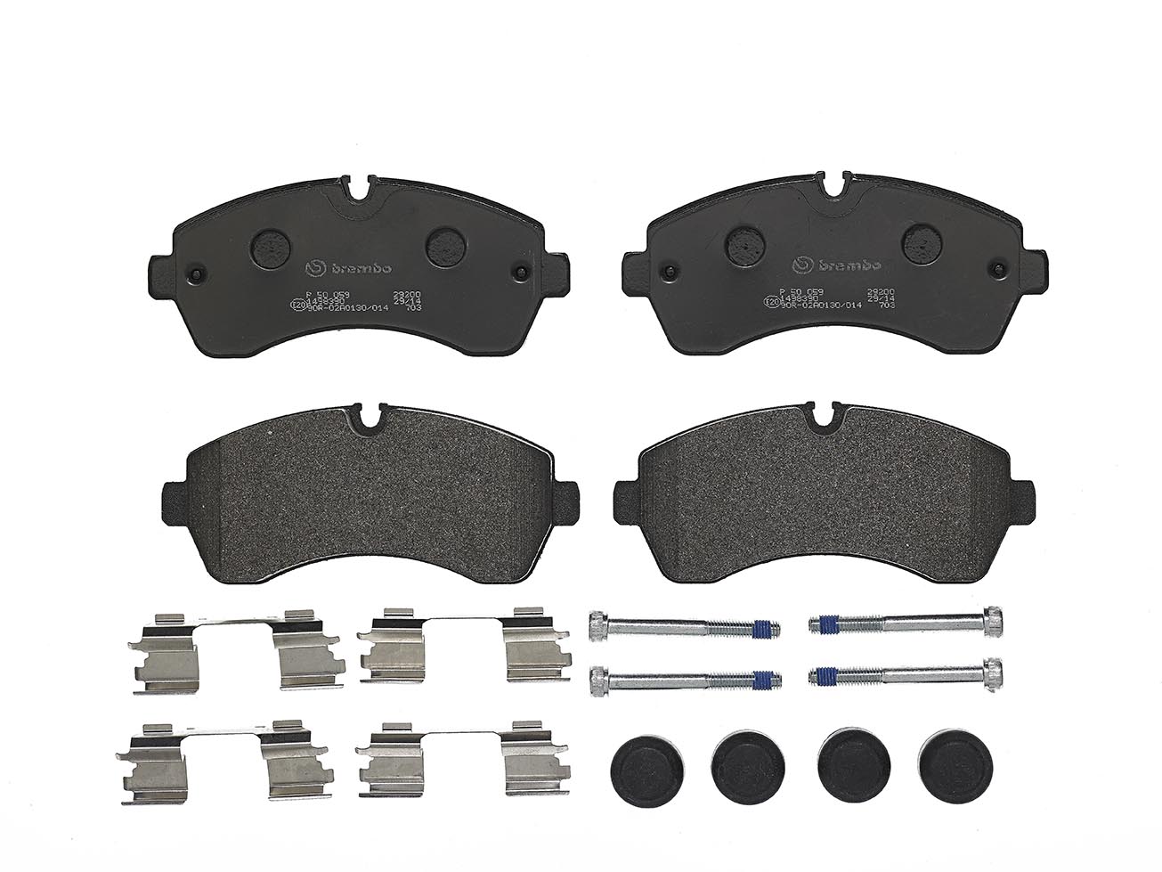 Für BREMBO P 50 059 HAM PADS. FRONT MERCEDES SPRINTER 5-T 06- - Bild 10